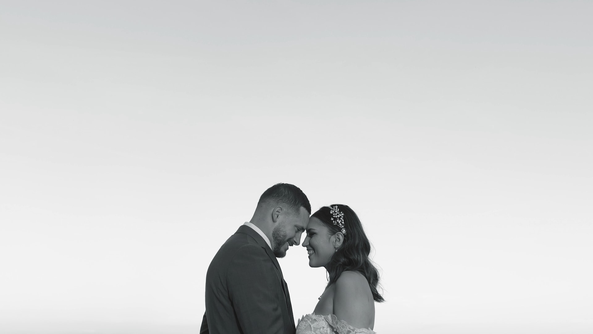 Wedding ceremony outdoor romantic couple vows
